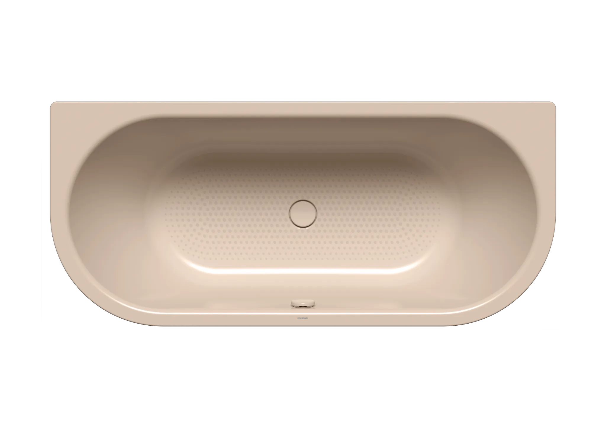 Kaldewei Badewanne „Centro Duo 2“ vorwand 170 × 75 cm mit Überlaufbohrung, in bahamabeige