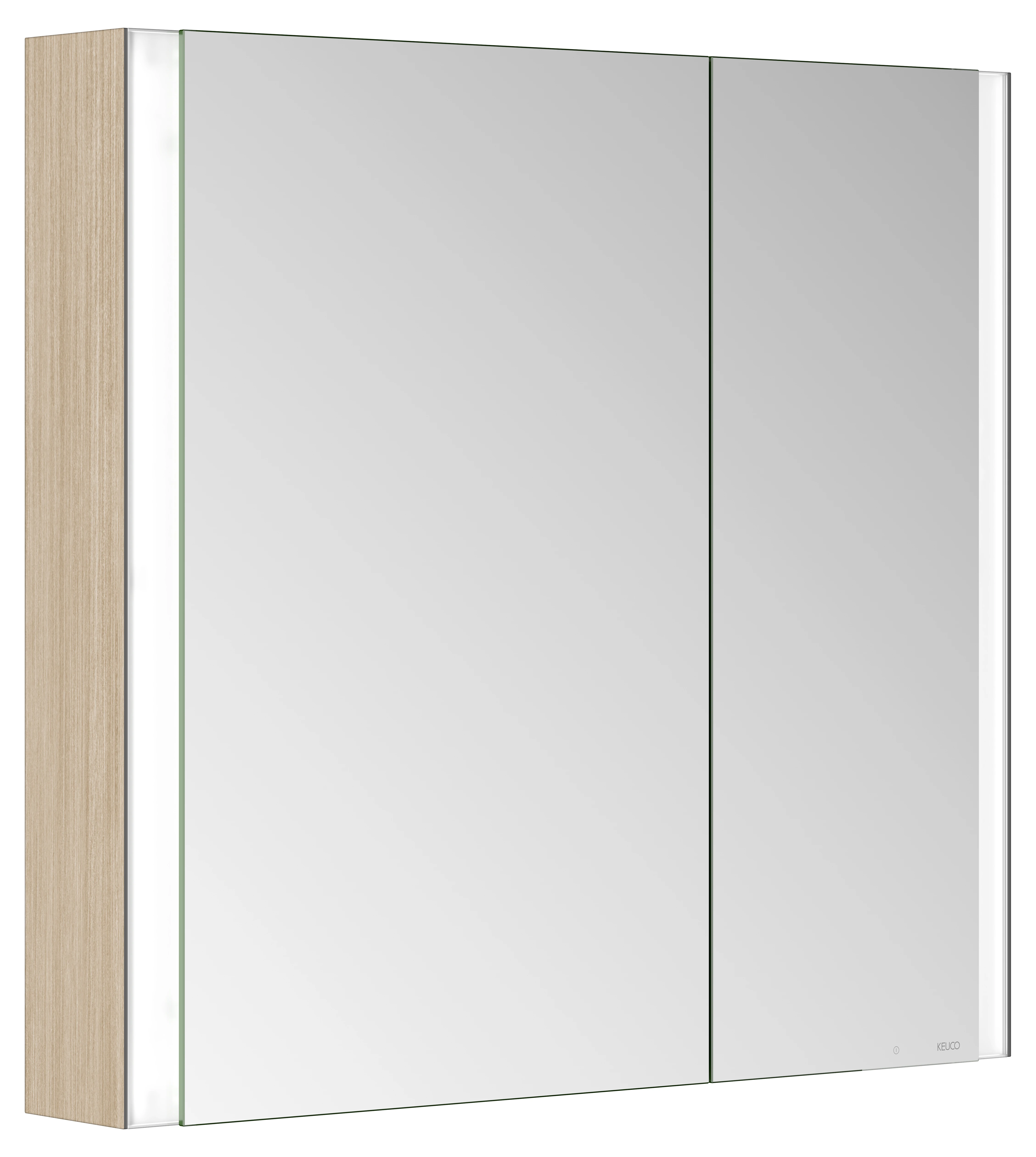 KEUCO Spiegelschrank „Somaris“ 80 × 71 × 12,7 cm