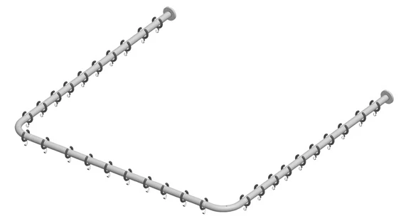 Plan 14940011200 Brausevorhangstangen-Set für Dusche U-Form 1200 x 1200 mm verchromt Plan 14940011200 Brausevorhangstangen-Set für Dusche U-Form 1200 x 1200 mm verchromt