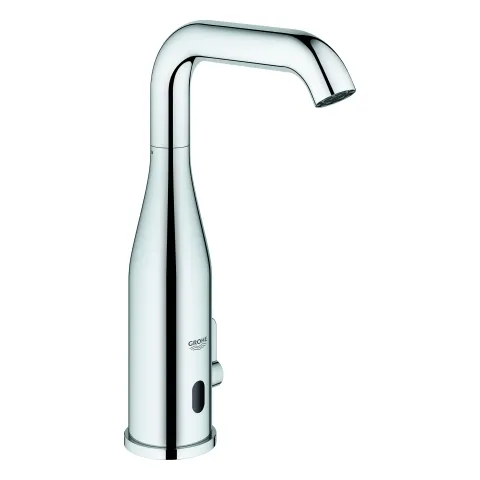 Infrarot-Elektronik für Waschtisch Essence E 36444, DN 15 mit Mischung und variabel einstellbarem Temperaturbegrenzer, mit Steckertrafo 100-230 V AC, 50-60 Hz, 6 V DC, Laminarstrahlregler 5,7 l/min, chrom Infrarot-Elektronik für Waschtisch Essence E 36444, DN 15 mit Mischung und variabel einstellbarem Temperaturbegrenzer, mit Steckertrafo 100-230 V AC, 50-60 Hz, 6 V DC, Laminarstrahlregler 5,7 l/min, chrom