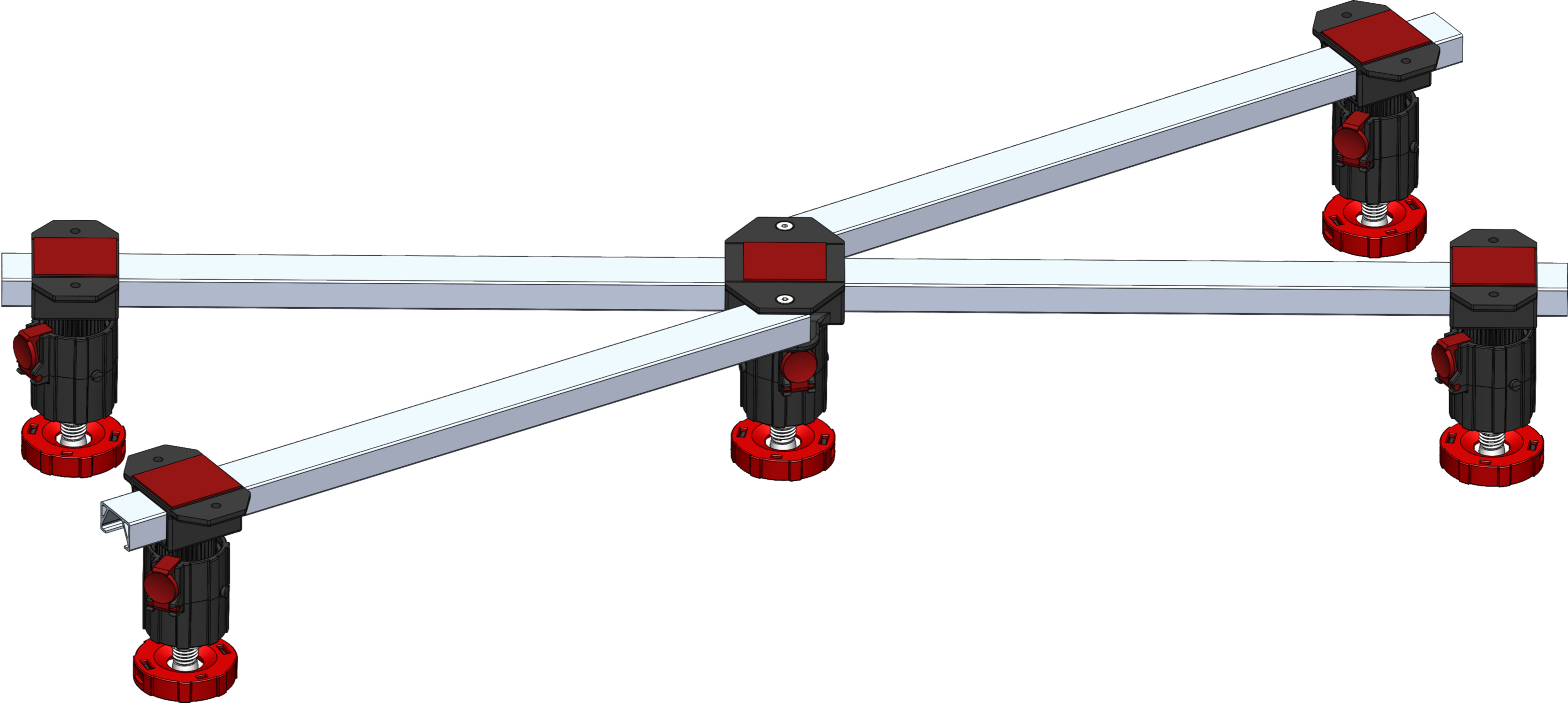 Badundu Duschwannenfuß für Duschwannen bis 100 × 120 cm für Viertelkreis, Fünkeck und Rechteck Stahl-, Acryl- und Mineralgussduschwannen 720 mm Badundu Duschwannenfuß für Duschwannen bis 100 × 120 cm für Viertelkreis, Fünkeck und Rechteck Stahl-, Acryl- und Mineralgussduschwannen 720 mm