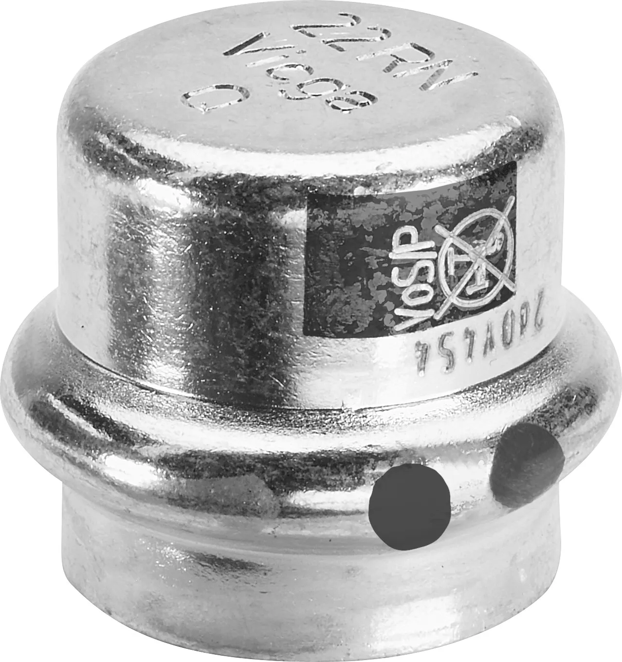 Kappe unlegiert, verzinkt „Prestabo“ 22 mm VdS-Zulassung Kappe unlegiert, verzinkt „Prestabo“ 22 mm VdS-Zulassung