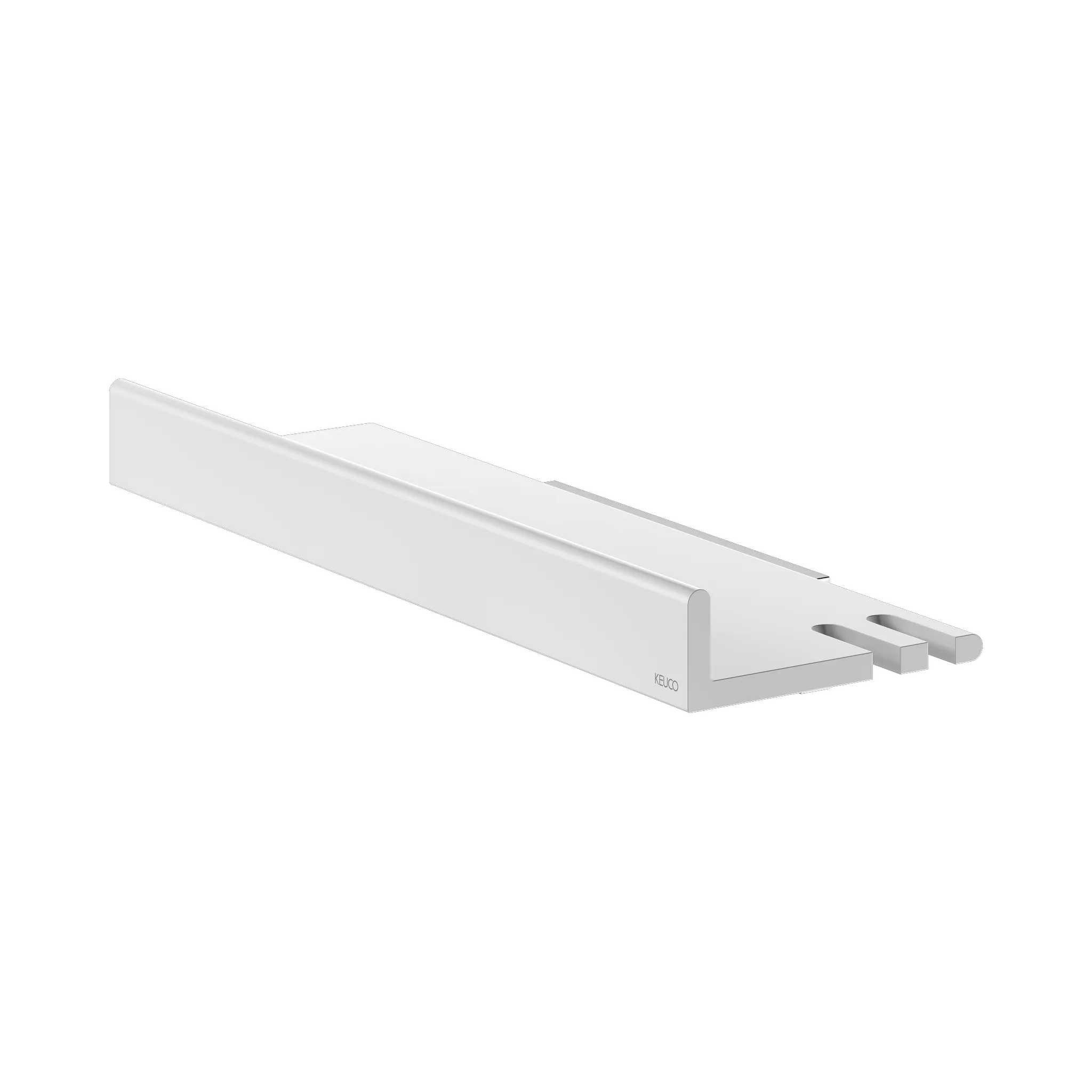 REVA 12859510000 Duschablage mit integriertem Glasabzieher weiß