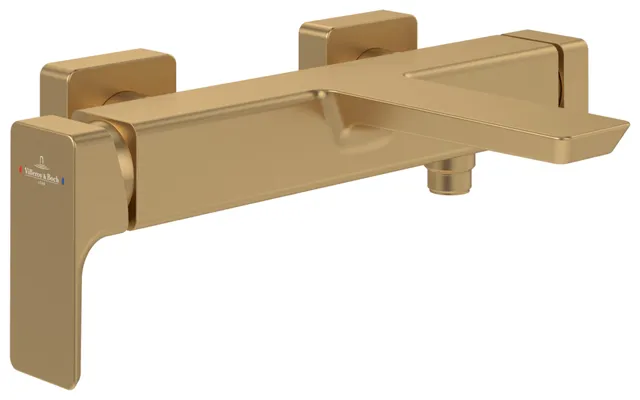 Einhand-Wannenarmatur „Subway 3.0“ Ausladung 209 mm in Brushed Gold