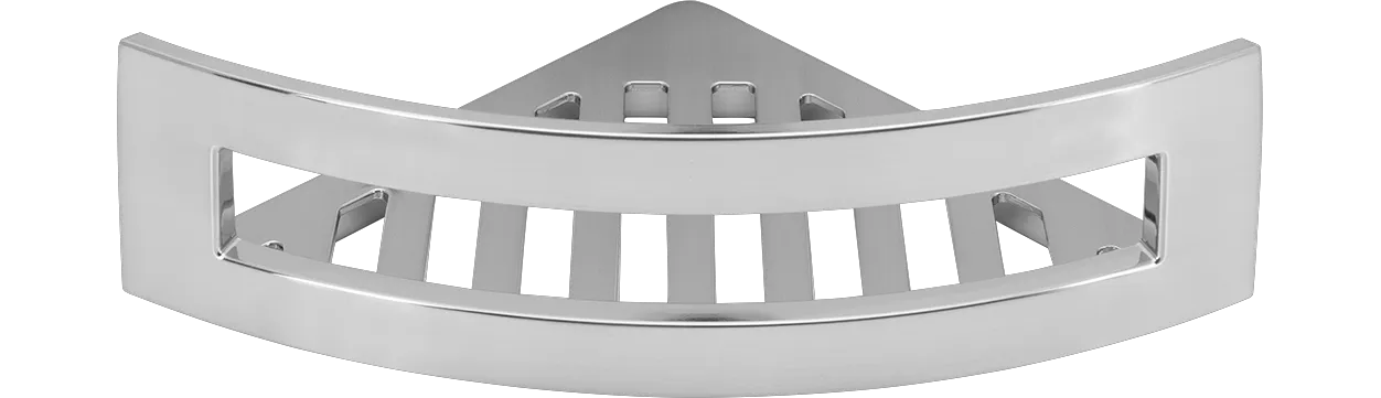 ASW Körbe AS Eckschwammkorb Edelstahlopti geschl. 260x180 mm