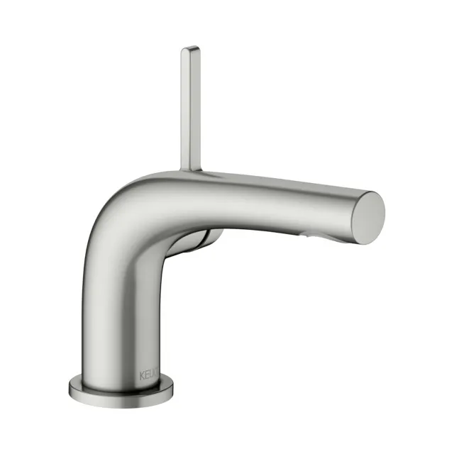 KEUCO EDITION 400 Einhebel-Waschtischmischer 80, Edelstahl-finish