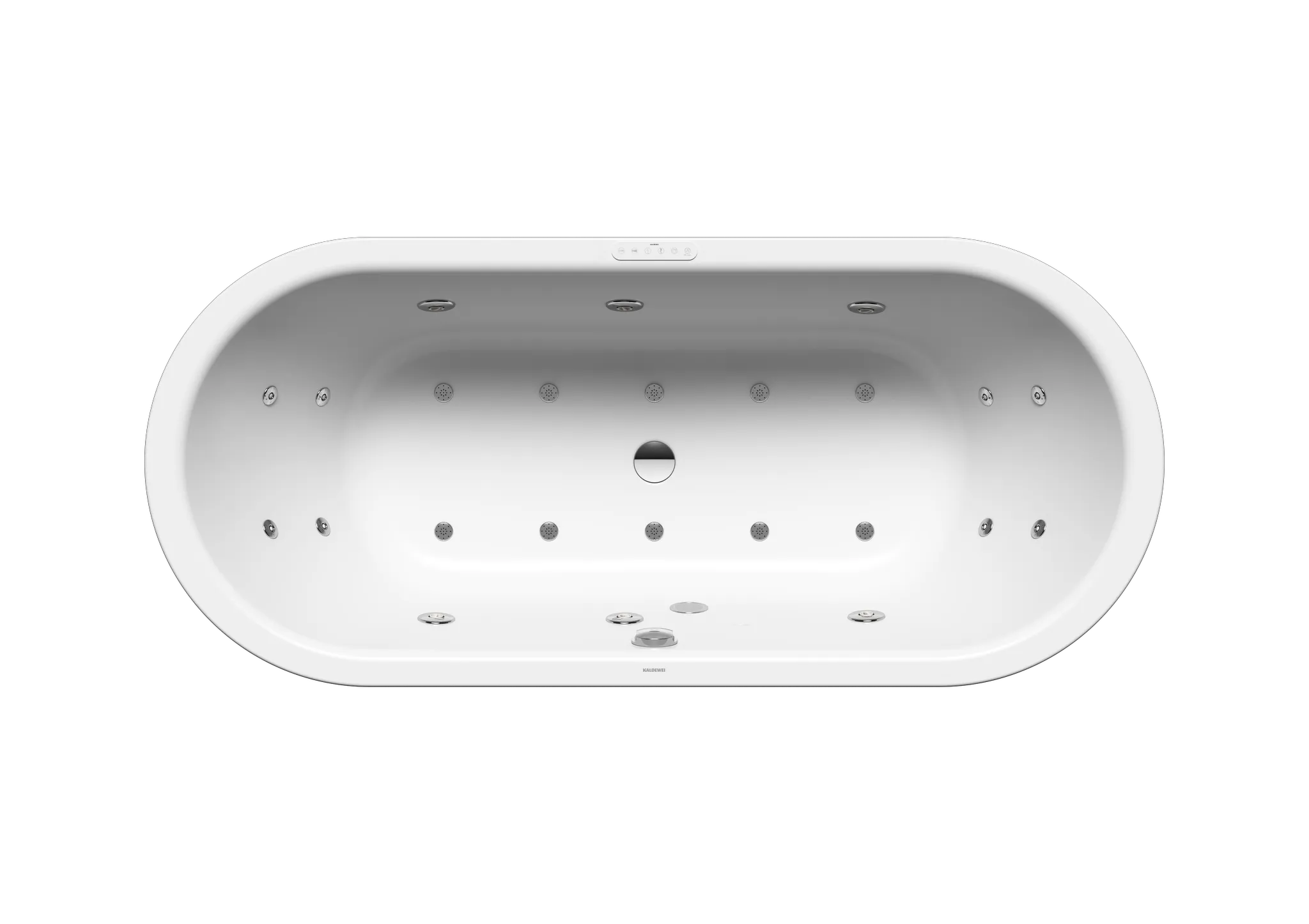 Kaldewei Whirlwanne „Classic Duo Oval“ 1800 × 800 mm, rechts mit Combimassage Body & Soul, in alpinweiß Kaldewei Whirlwanne „Classic Duo Oval“ 1800 × 800 mm, rechts mit Combimassage Body & Soul, in alpinweiß
