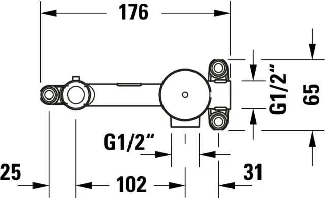 Duravit Unterputz-Armatur „Zubehör Armaturen“