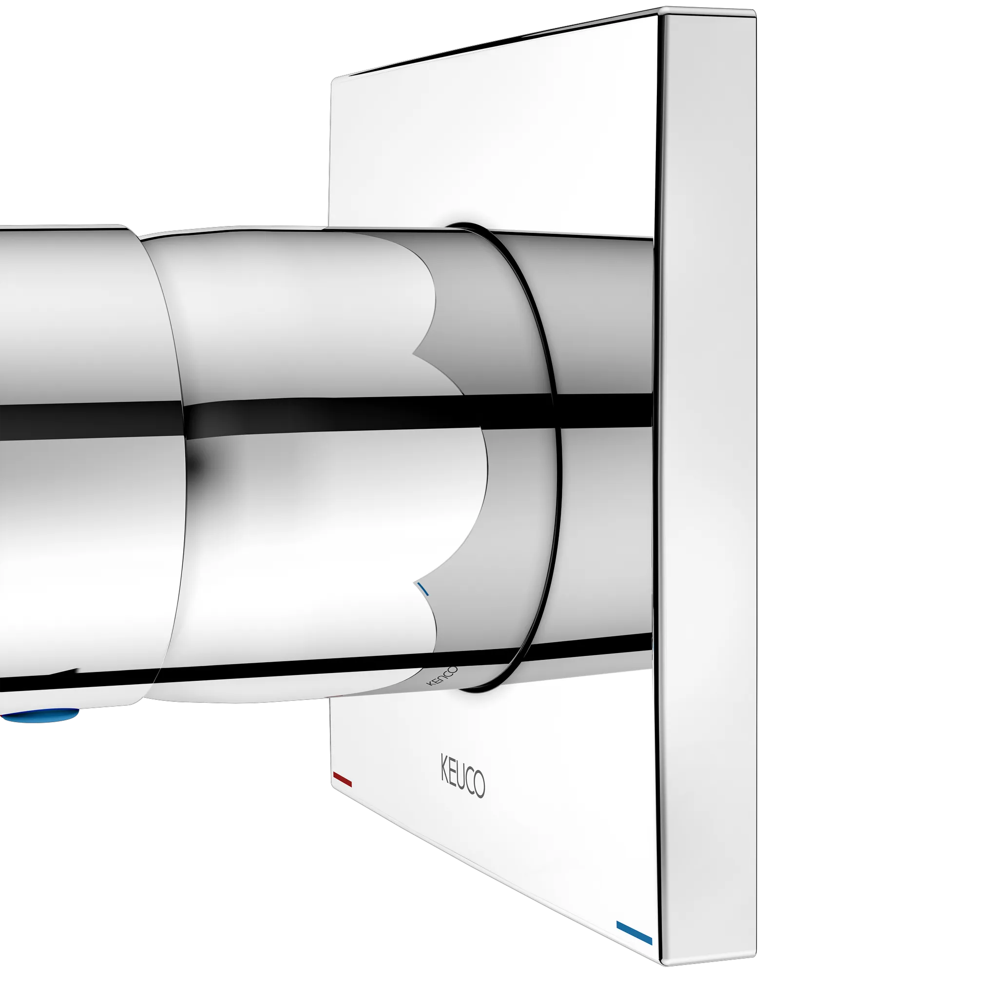 KEUCO IXMO Einhebelmischer Unterputz IXMO Flat mit eckiger Rosette/IXMO Flat verchromt KEUCO IXMO Einhebelmischer Unterputz IXMO Flat mit eckiger Rosette/IXMO Flat verchromt