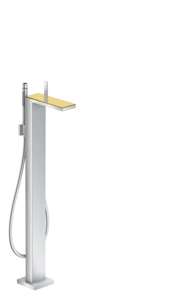 Hansgrohe AXOR MyEdition Einhebel-Wannenmischer bodenstehend, Chrom, Ausladung 196 mm