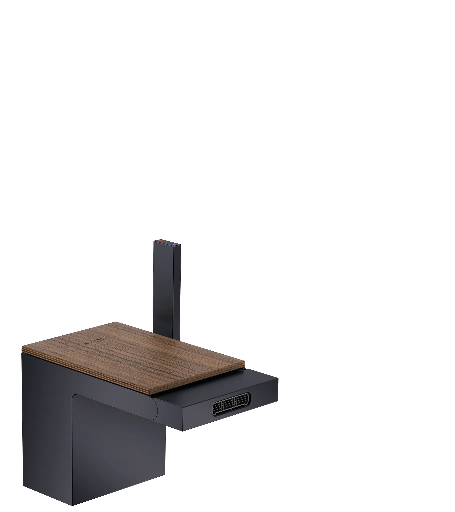 Hansgrohe AXOR MyEdition Mischer, Platte 117 Amerikanischer Nussbaum Hansgrohe AXOR MyEdition Mischer, Platte 117 Amerikanischer Nussbaum