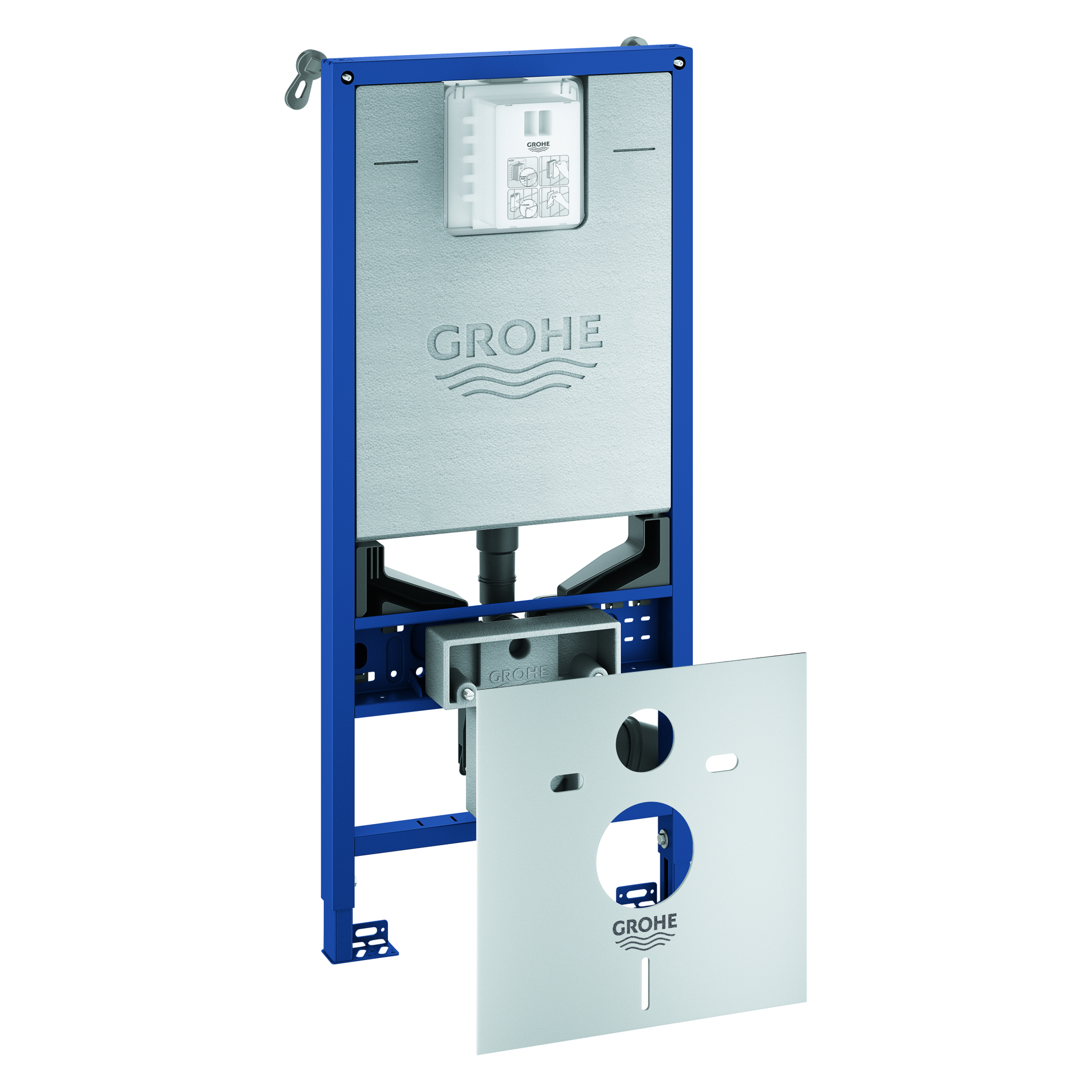 GROHE 3-in-1 Set Rapid SLX 39598 für WC mit Schallschutzset / Wandwinkeln