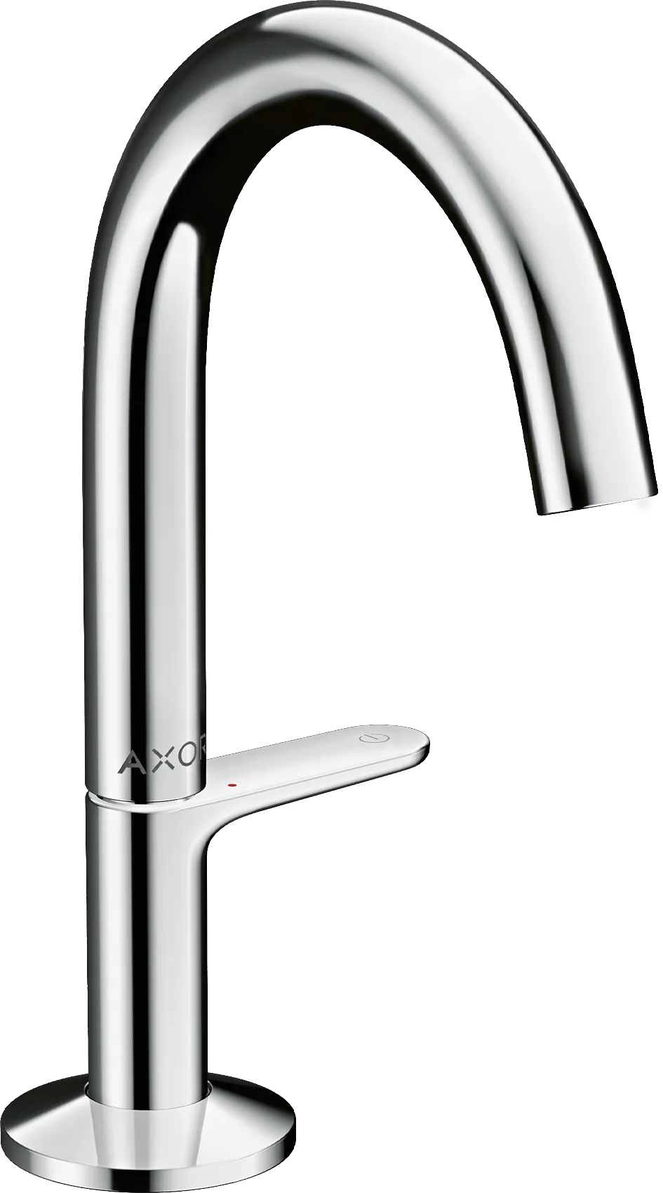 Hansgrohe AXOR One Waschtischmischer Select 140 mit Push-Open Ablaufgarnitur, Chrom Hansgrohe AXOR One Waschtischmischer Select 140 mit Push-Open Ablaufgarnitur, Chrom