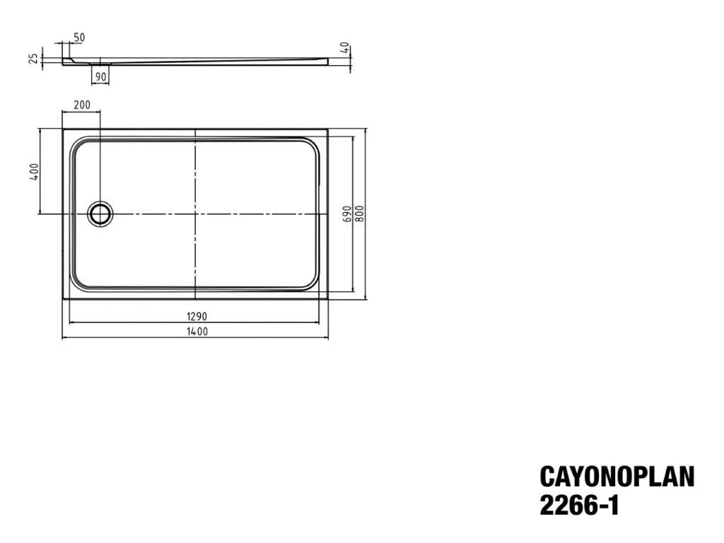 Kaldewei rechteck Duschwanne „Cayonoplan“ 800 × 1400 mm ohne Oberflächenbeschichtung, ohne Oberflächenveredelung, in alpinweiß Kaldewei rechteck Duschwanne „Cayonoplan“ 800 × 1400 mm ohne Oberflächenbeschichtung, ohne Oberflächenveredelung, in alpinweiß