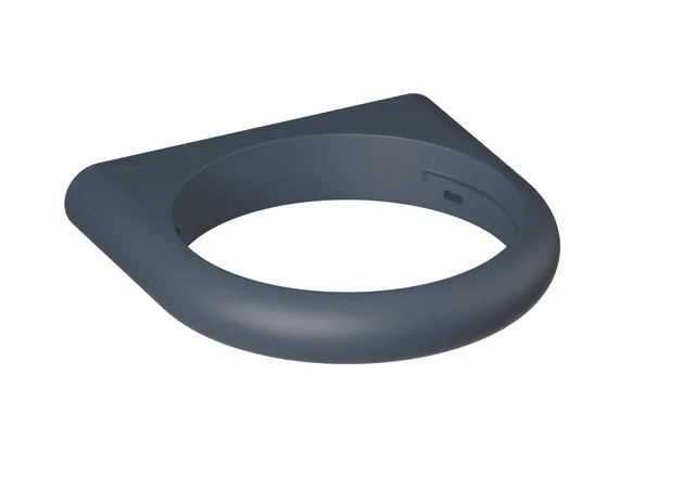 HEWI Halter der Serie 477, anthrazitgrau HEWI Halter der Serie 477, anthrazitgrau