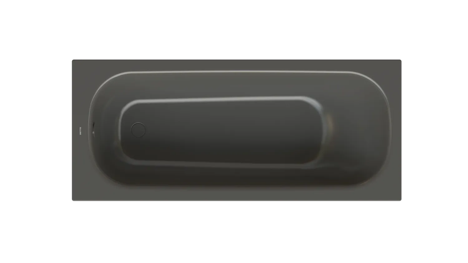 Bette BetteForm Badewanne Anthracite 1700x730x420 mm Einbau 1-Sitzer Bade-Duschkombination glasierter Titan-Stahl Bette BetteForm Badewanne Anthracite 1700x730x420 mm Einbau 1-Sitzer Bade-Duschkombination glasierter Titan-Stahl