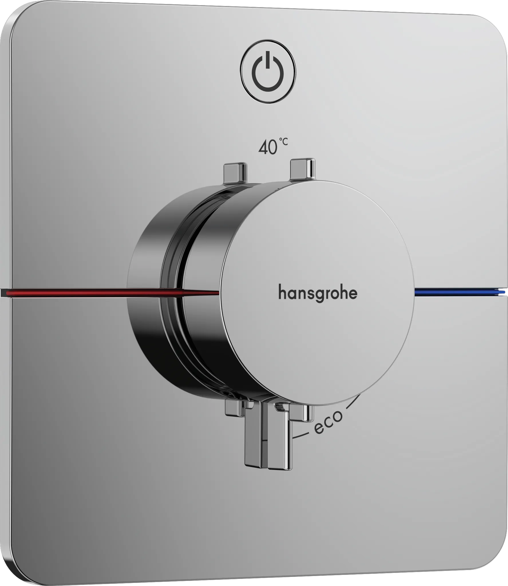 ShowerSelect Comfort Q Thermostat Unterputz für 1 Verbraucher Chrom ShowerSelect Comfort Q Thermostat Unterputz für 1 Verbraucher Chrom