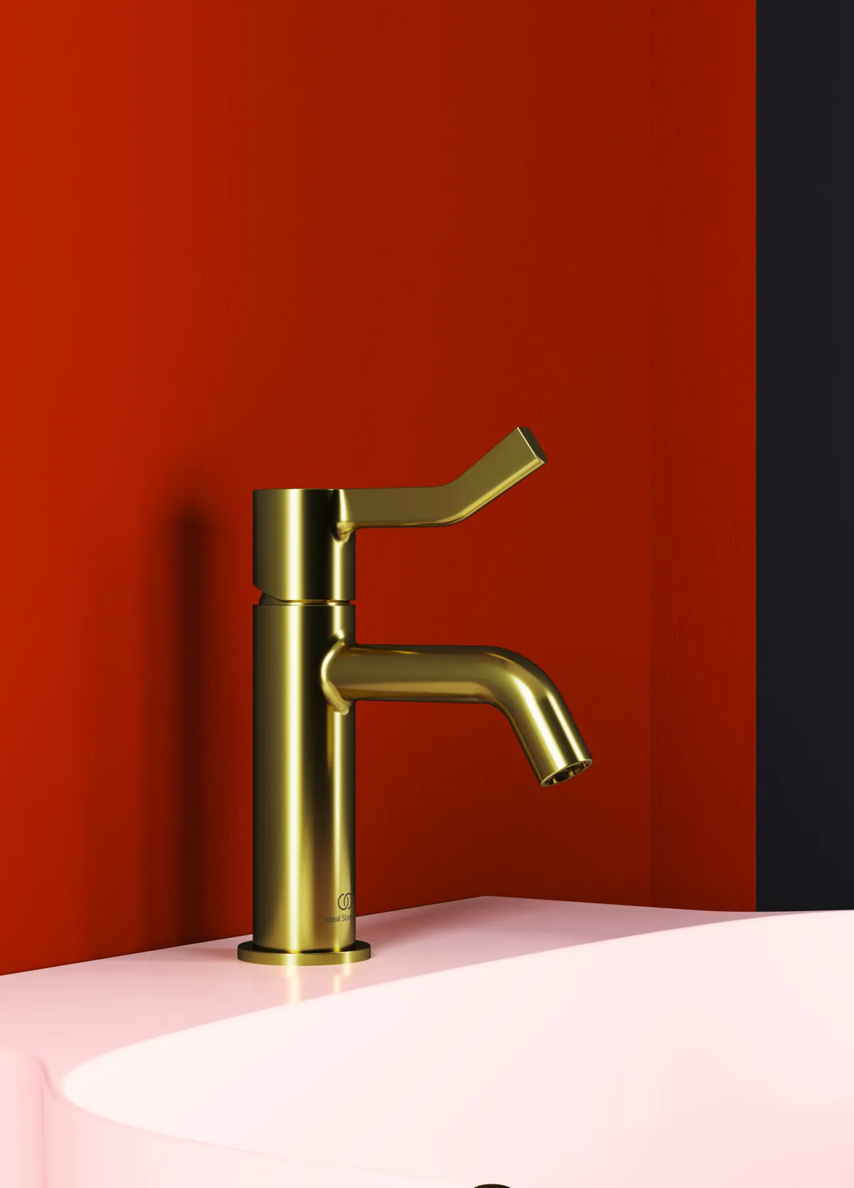 Ideal Standard Waschischarmatur Joy Arm BD468A2, Ausladung 110mm, Brushed Gold Ideal Standard Waschischarmatur Joy Arm BD468A2, Ausladung 110mm, Brushed Gold