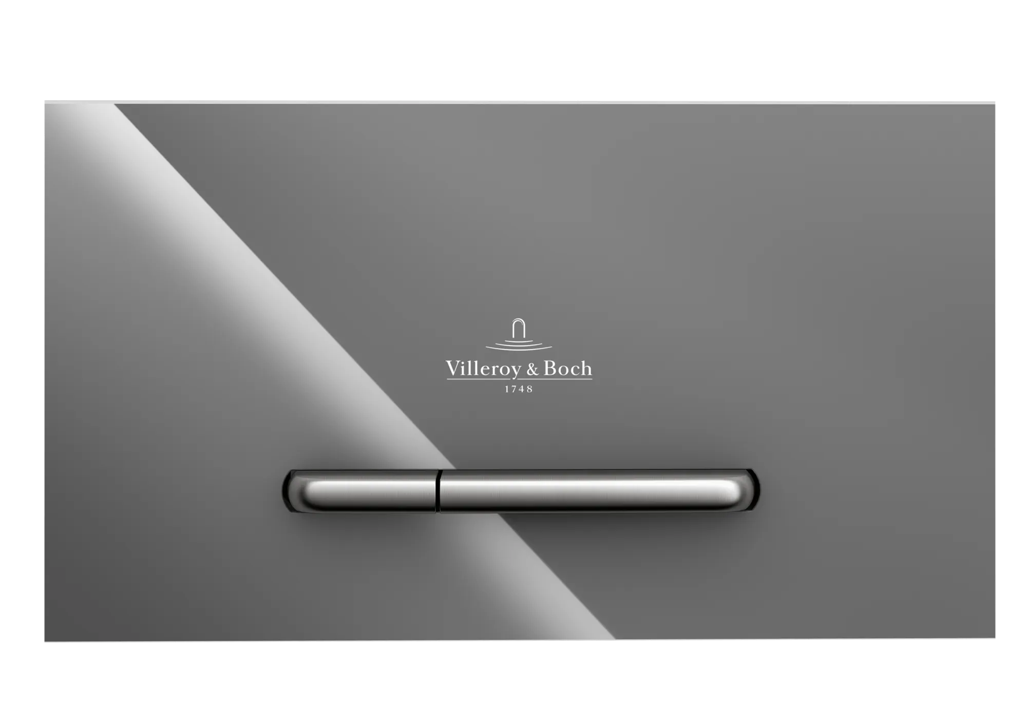 WC-Betätigungsplatte ViConnect Installationssysteme 922160, 125 x 77 x 259 mm, 2-Mengen-Spülung, Glass Glossy Grey WC-Betätigungsplatte ViConnect Installationssysteme 922160, 125 x 77 x 259 mm, 2-Mengen-Spülung, Glass Glossy Grey