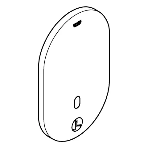 Infrarot-Elektronik für Brausethermostat Eurosmart CE 36463, Fertigmontageset für UP-Einbaukasten 36416001 und 36464000, für verdeckte, voreinstellbare thermostatische Mischeinrichtung, chrom Infrarot-Elektronik für Brausethermostat Eurosmart CE 36463, Fertigmontageset für UP-Einbaukasten 36416001 und 36464000, für verdeckte, voreinstellbare thermostatische Mischeinrichtung, chrom