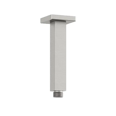 Kludi A-QA Deckenauslass 150 mm, eckig, Stainless Brushed Nickel