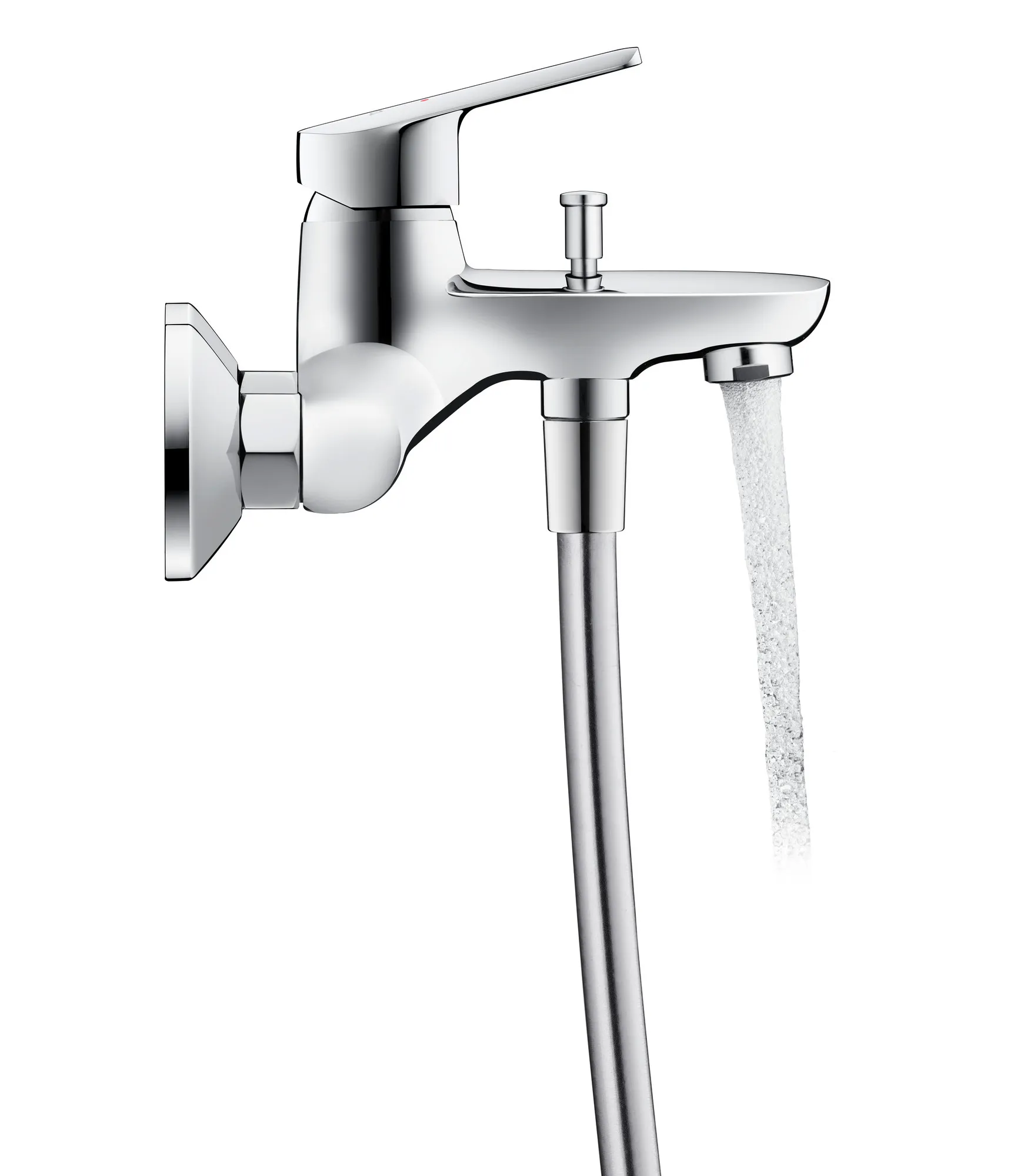 Einhand-Wannenarmatur „No.1“ in Chrom Einhand-Wannenarmatur „No.1“ in Chrom
