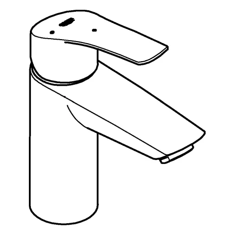 Grohe Eurosmart Professional Einhand-Waschtischbatterie S-Size, Cradle to Cradle Certified(R) Gold, chrom Grohe Eurosmart Professional Einhand-Waschtischbatterie S-Size, Cradle to Cradle Certified(R) Gold, chrom