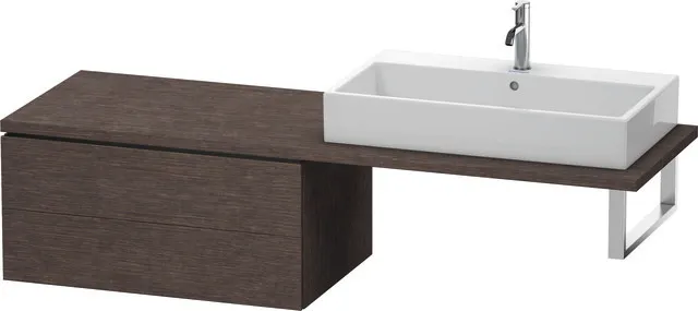 Duravit Unterschrank für Konsole „L-Cube“ 82 × 40 × 54,7 cm Eiche Dunkel gebürstet Duravit Unterschrank für Konsole „L-Cube“ 82 × 40 × 54,7 cm Eiche Dunkel gebürstet