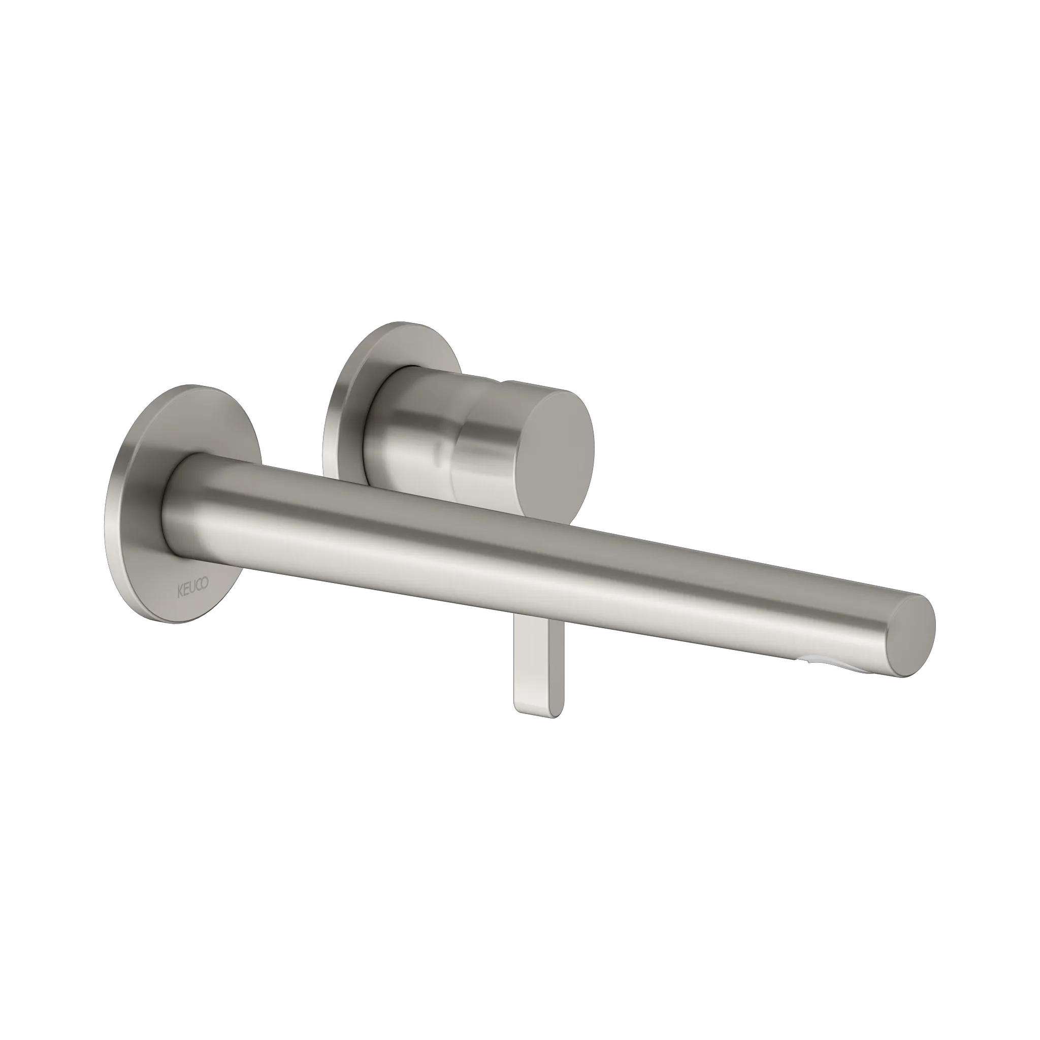 Edition 400 51516050202 Einhebel-Waschtischmischer UP Wandmontage Ausladung 265 mm Nickel gebürstet