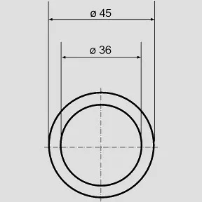 Dichtring 36 × 45 × 2
