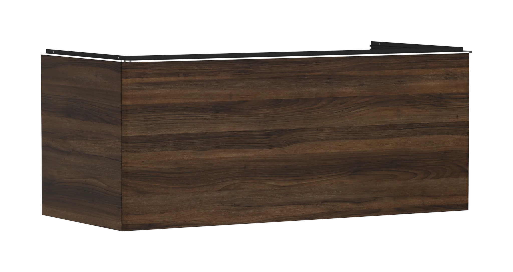 Hansgrohe Xelu Q Waschtischunterschrank Nussbaum Dunkel 1180x550mm mit 1 Schubkasten für Konsole