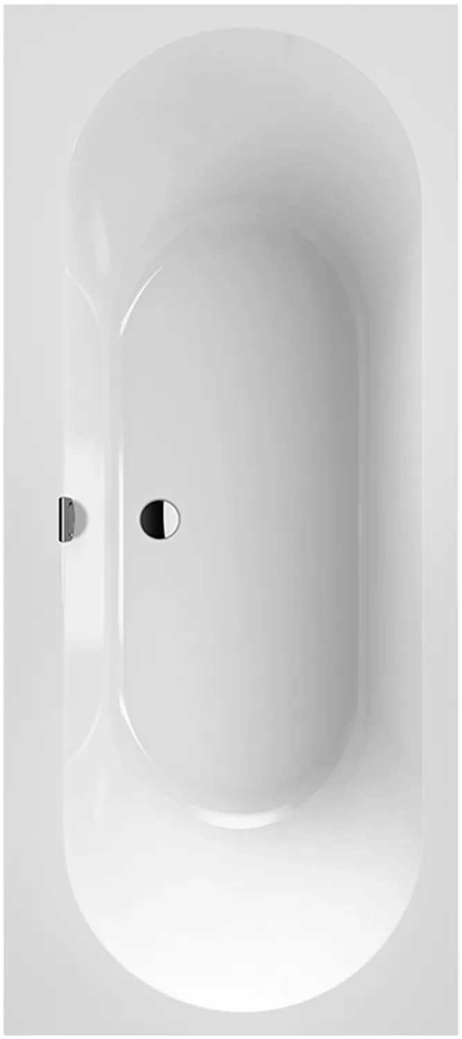 Villeroy & Boch Whirlwanne „Oberon 2.0“ mit Whirlsystem „Hydropool Comfort“ rechteck 170 × 75 cm, Mittelablauf in Weiß Alpin Villeroy & Boch Whirlwanne „Oberon 2.0“ mit Whirlsystem „Hydropool Comfort“ rechteck 170 × 75 cm, Mittelablauf in Weiß Alpin