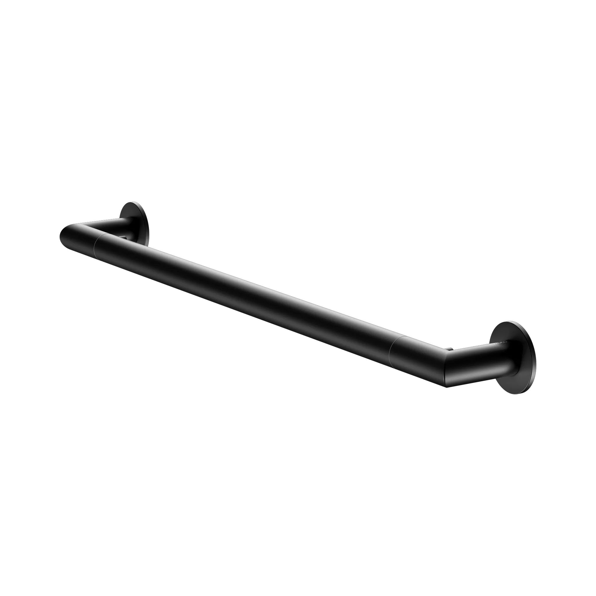 KEUCO REVA Badetuchhalter mit integriertem Haken 600 mm schwarz matt