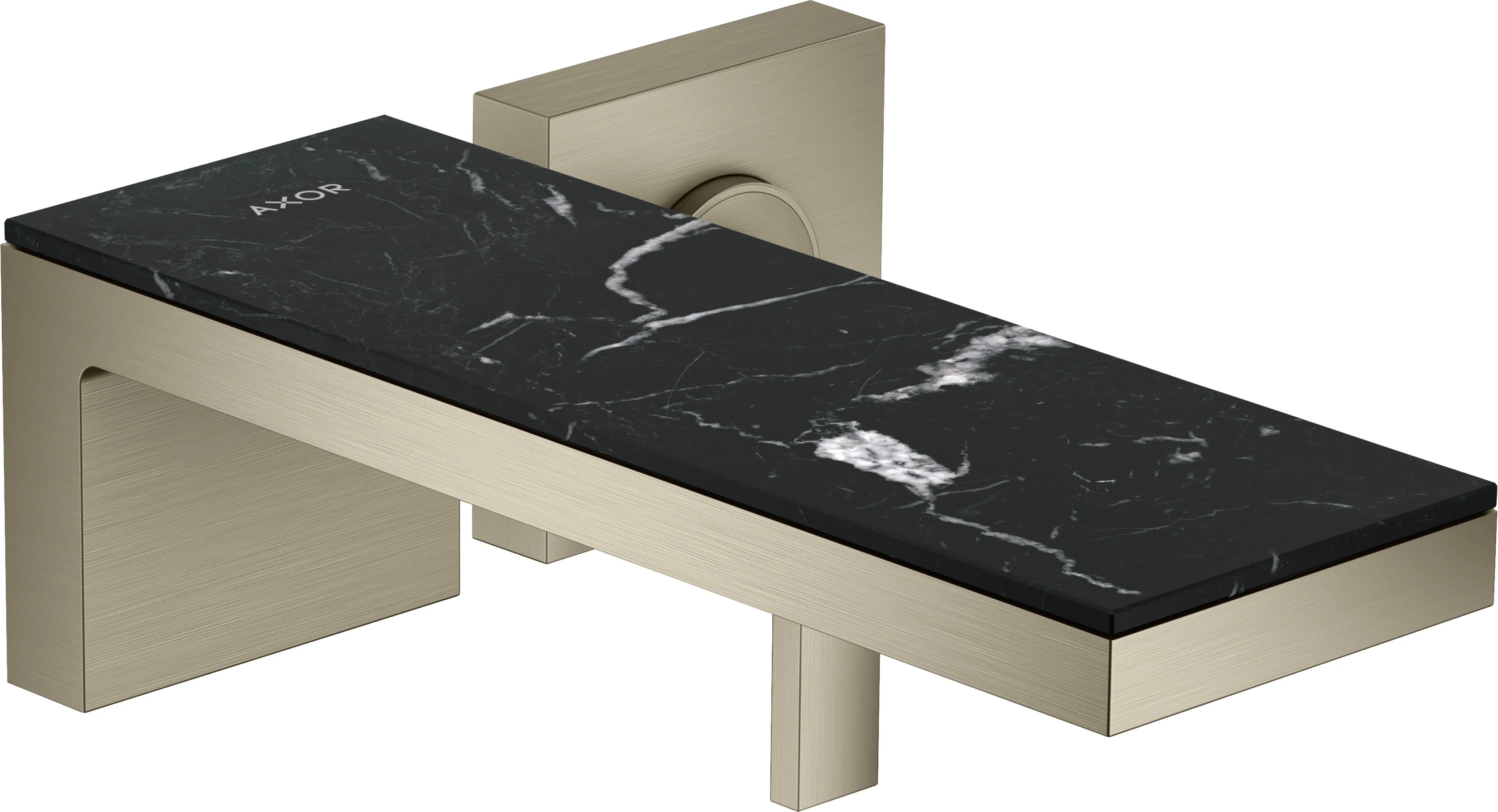 Hansgrohe AXOR MyEdition Platte 245 mm Marmor Nero Marquina abnehmbar Hansgrohe AXOR MyEdition Platte 245 mm Marmor Nero Marquina abnehmbar