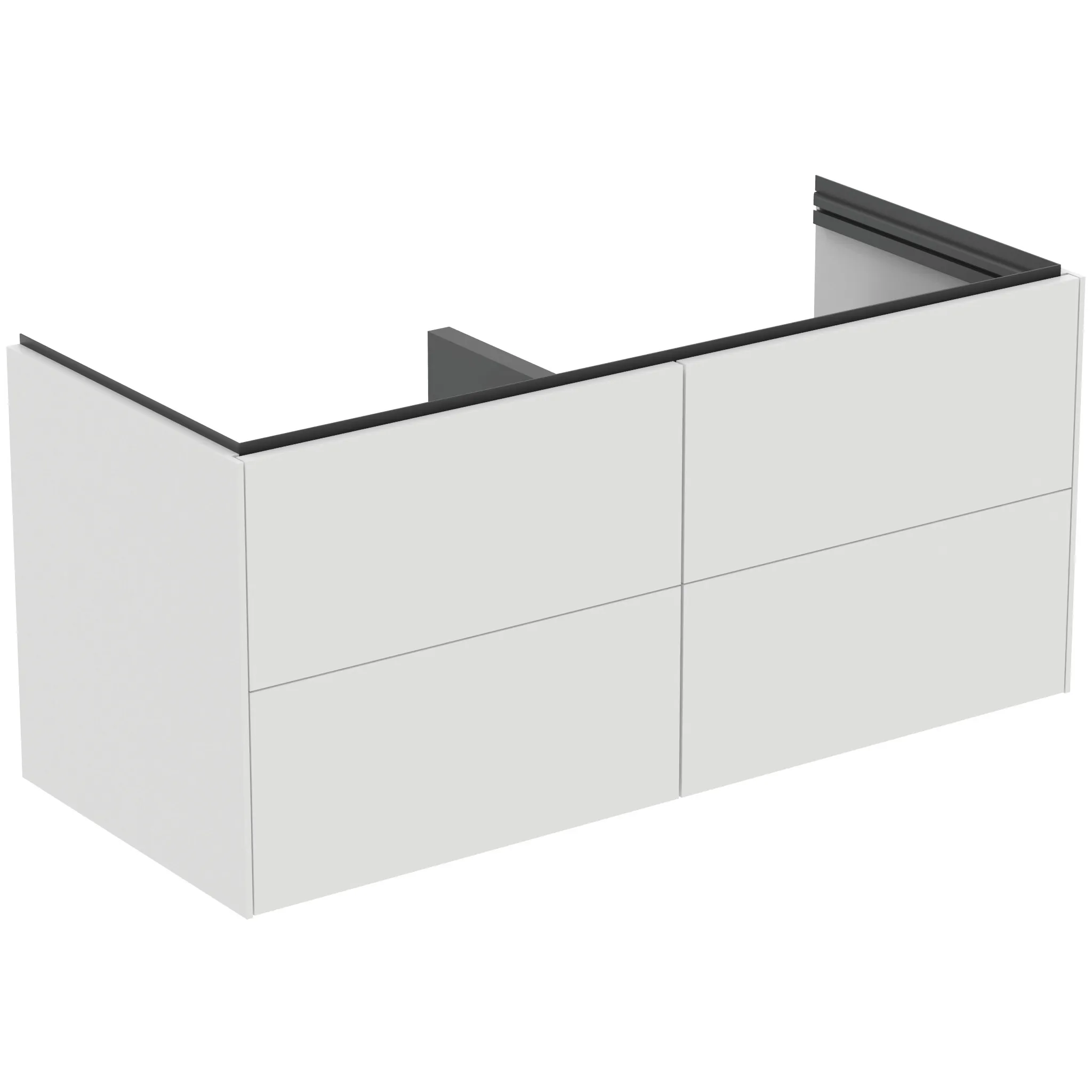 Ideal Standard Waschtischunterschrank „Conca“ 120 × 55 × 50,5 cm Weiß matt lackiert Ideal Standard Waschtischunterschrank „Conca“ 120 × 55 × 50,5 cm Weiß matt lackiert