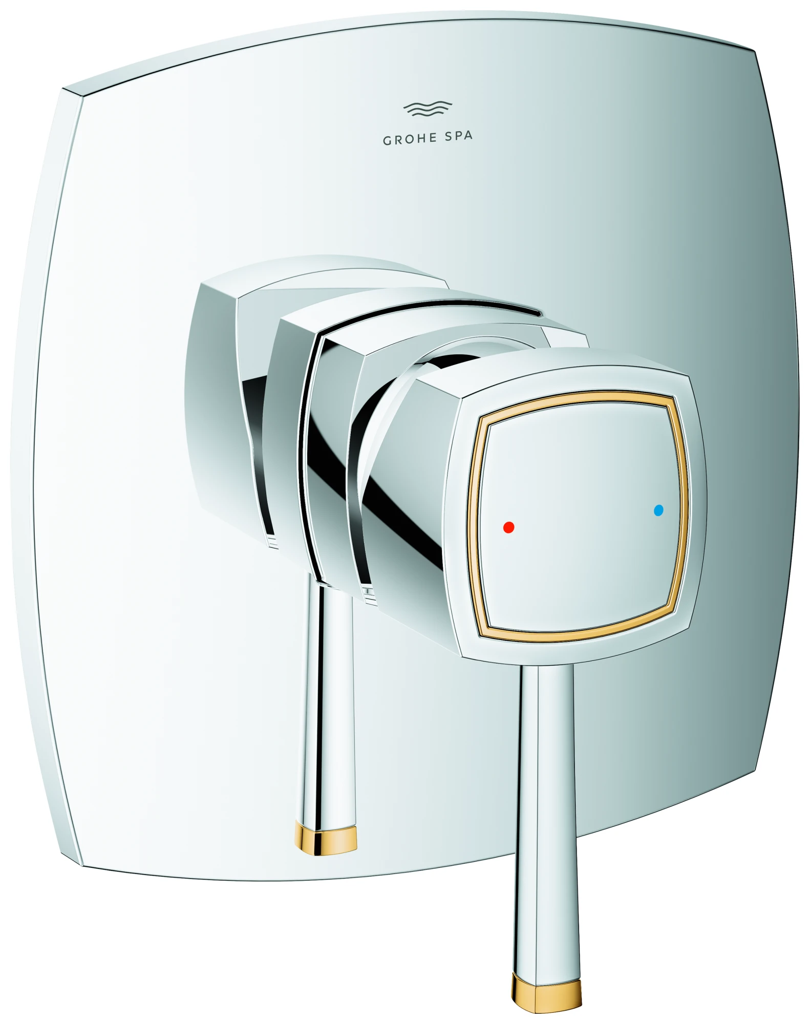 Einhand-Brausebatterie Grandera 24259, Fertigmontageset für Rapido SmartBox, chrom