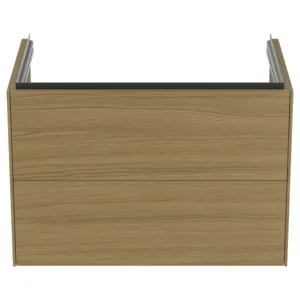 Ideal Standard Waschtischunterschrank „Conca“ 80 × 55,5 × 50,5 cm Eiche hell Furnier Ideal Standard Waschtischunterschrank „Conca“ 80 × 55,5 × 50,5 cm Eiche hell Furnier
