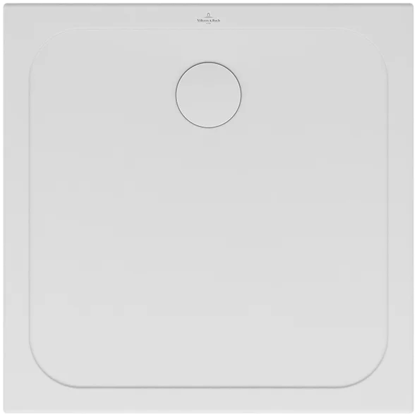 Villeroy & Boch quadratische Duschwanne Lifetime Plus, 800x800x35 mm, weiß Alpin, glänzend, mit Rutschhemmung Antirutschklasse B Villeroy & Boch quadratische Duschwanne Lifetime Plus, 800x800x35 mm, weiß Alpin, glänzend, mit Rutschhemmung Antirutschklasse B
