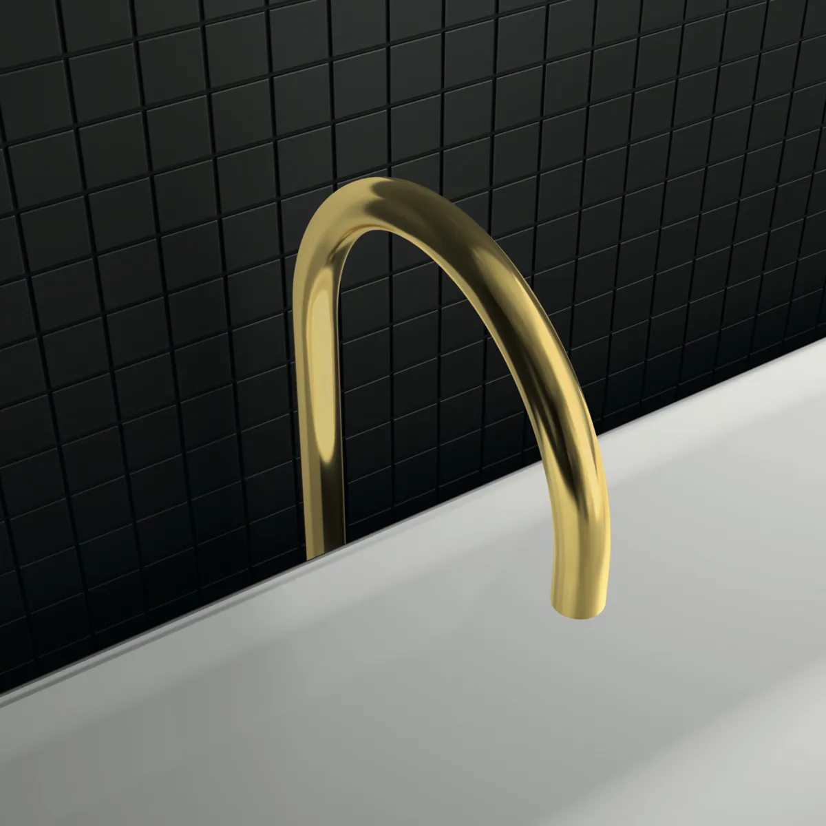 Ideal Standard Wanneneinlauf Joy, freistehend, Brushed Gold Ideal Standard Wanneneinlauf Joy, freistehend, Brushed Gold
