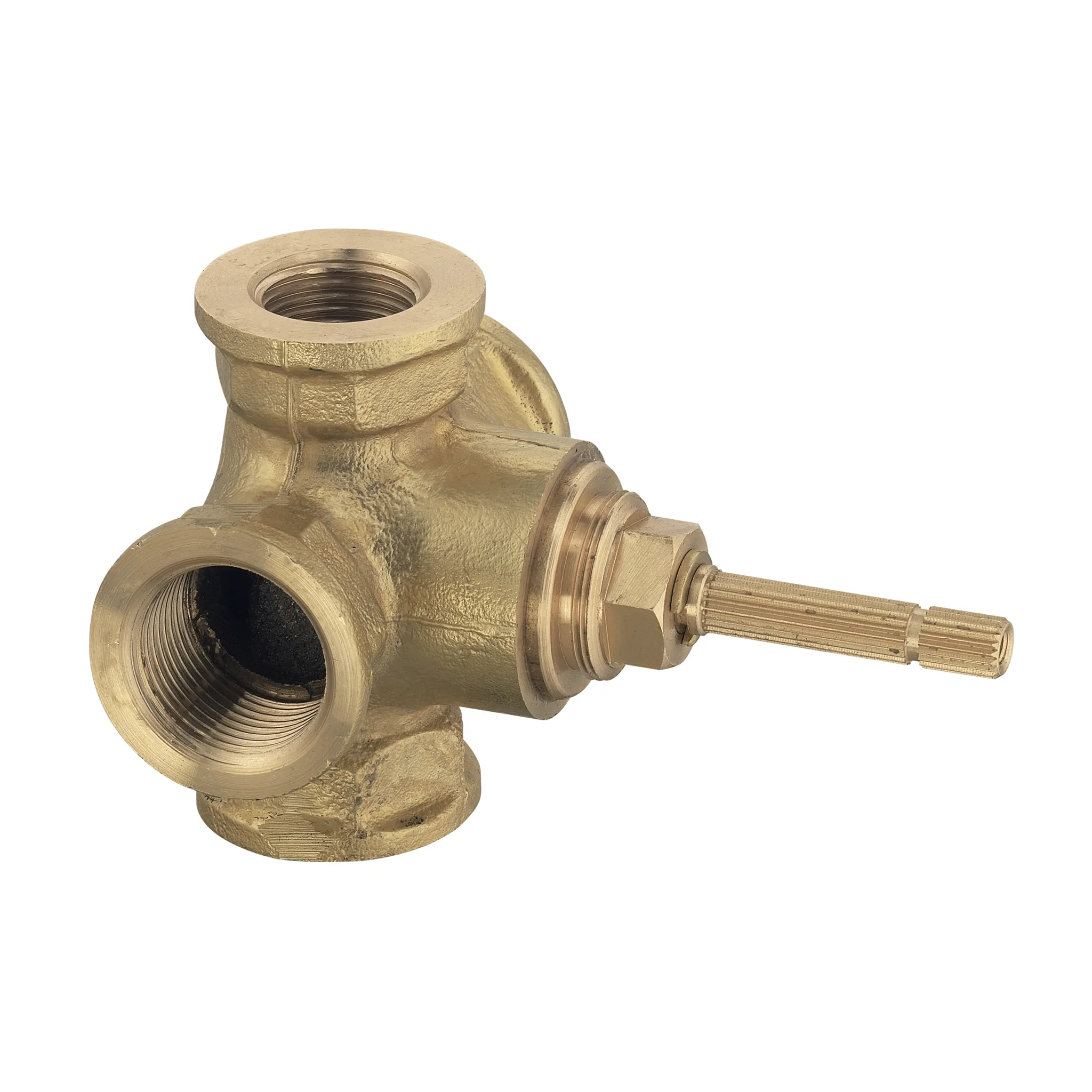 Kludi Zwei-Wege-Umstellung Rohbau-Set als Drehventil 540° neutral, DN 15/20, Messing, Einbautiefe 65–110 mm Kludi Zwei-Wege-Umstellung Rohbau-Set als Drehventil 540° neutral, DN 15/20, Messing, Einbautiefe 65–110 mm