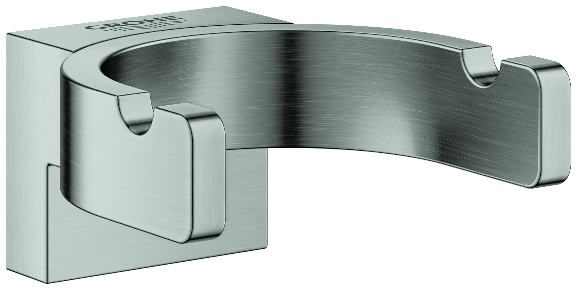 Grohe Bademantelhaken doppelt Selection in supersteel