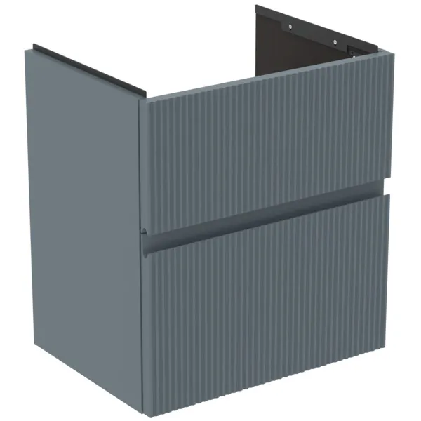 Ideal Standard Waschtischunterschrank „Finesse“ 50 × 55 × 37,5 cm Aschblau matt