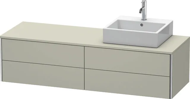 Duravit Waschtischunterschrank wandhängend „XSquare“ 160 × 40 × 54,8 cm