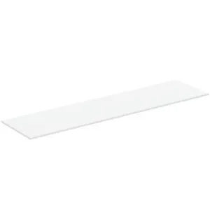 Waschtischplatte i.life B ohne Ausschnitt 2004x506x18mm Weiß matt