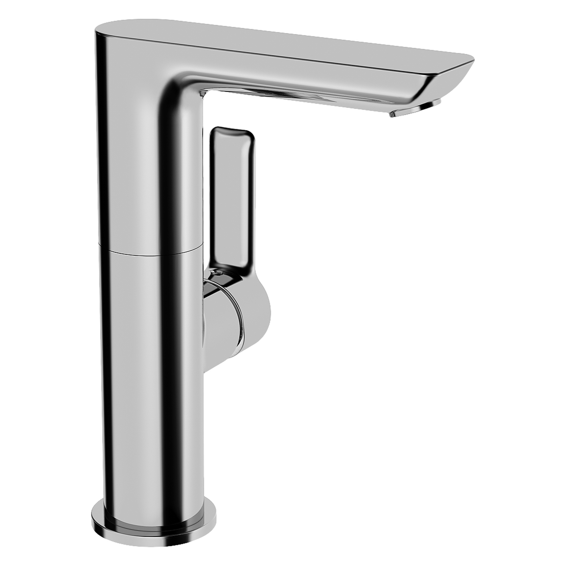 Einhand-Waschtischarmatur „Ligna“ Ausladung 116 mm in Chrom Einhand-Waschtischarmatur „Ligna“ Ausladung 116 mm in Chrom