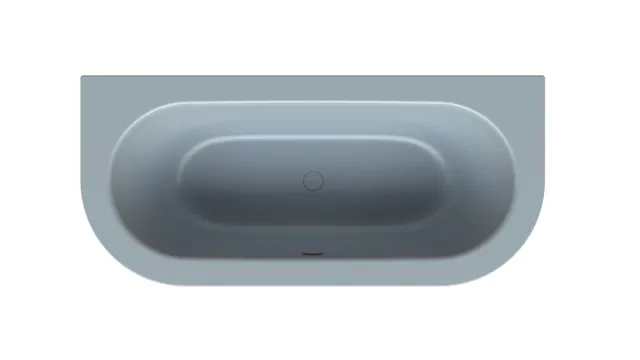 Bette BetteStarlet Badewanne Sonderform Starlet I Blue, 1650x750 mm, 30 mm Randhöhe, 92 l Nutzinhalt, glasierter Titan-Stahl, schallreduzierende Antidröhn-Matten