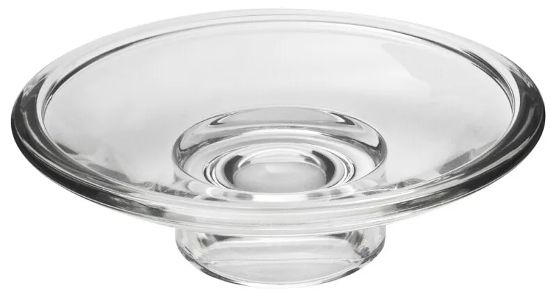amphora Glasteil Seifenschale Ersatzglas zu S1930, Kristallglas klar