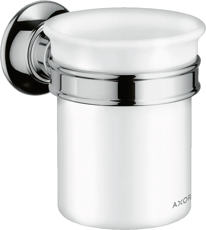 Hansgrohe AXOR Montreux Zahnputzbecher, Chrom, Wandmontage Hansgrohe AXOR Montreux Zahnputzbecher, Chrom, Wandmontage