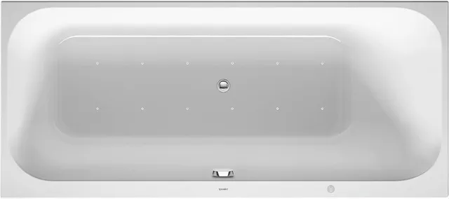 Duravit Whirlwanne „Happy D.2“ rechteck 1700 × 750 mm mit Air-System, in Weiß Duravit Whirlwanne „Happy D.2“ rechteck 1700 × 750 mm mit Air-System, in Weiß