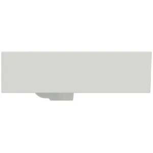 Waschbecken „Extra“ 70 × 45 × 15 cm, Hahnlochposition mittig in Weiß Waschbecken „Extra“ 70 × 45 × 15 cm, Hahnlochposition mittig in Weiß